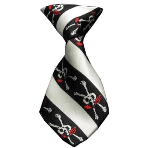 Dog Neck Tie Jolly Roger - Dog Necktie
